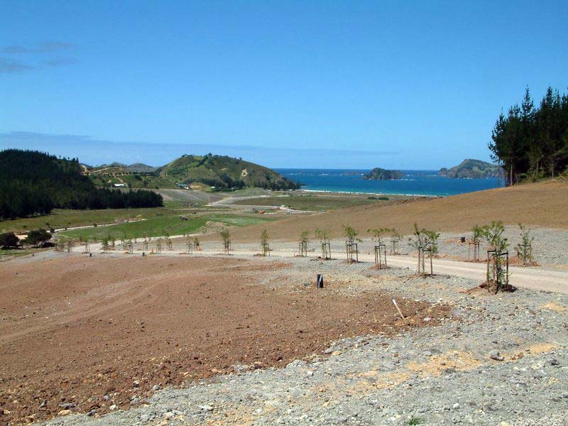 back sections of the Matauri Bay development